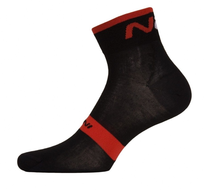 Носки Nalini Na Socks (H.12), чёрно-красные