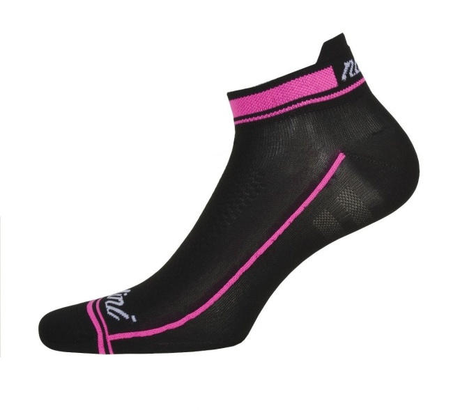 Носки женские Nalini Vellina Socks (H.6), чёрная маджента 4000