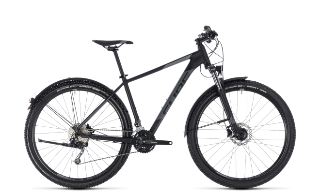 Велосипед Cube Aim SL Allroad 27.5 (2018) Black/Grey