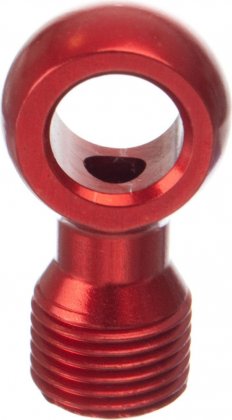 Коннектор Hope 90° Connector (Suit 5mm & S.S. Hose), красный Red