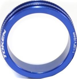 Проставочное кольцо под вынос Token MTX Spacer, высота 10 мм, синее Blue