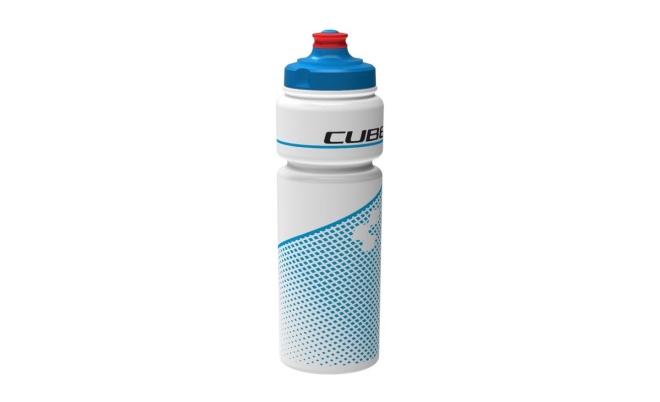 Фляга Cube Bottle 0.75L Teamline, бело-синяя