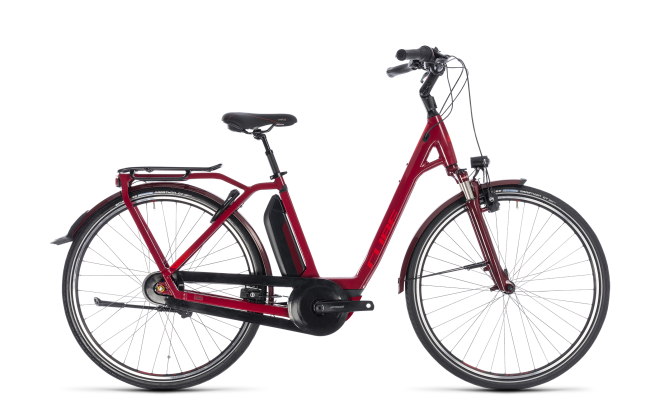 Велосипед Cube Town Hybrid Pro 500 Easy Entry (2018) Red