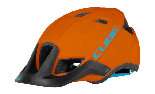 Шлем Cube Helmet CMPT, оранжевый Orange/Blue