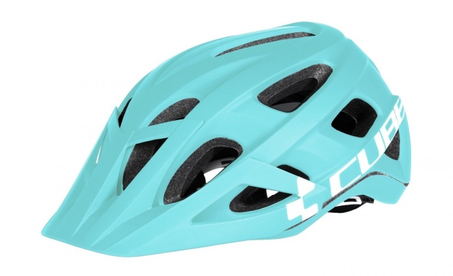 Шлем Cube Helmet AM Race, голубо-белый
