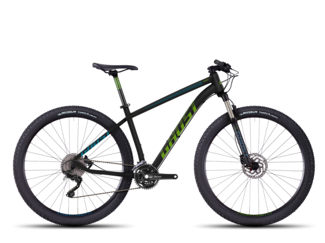 Велосипед Ghost Tacana 5 (2016) Black/Green/Blue