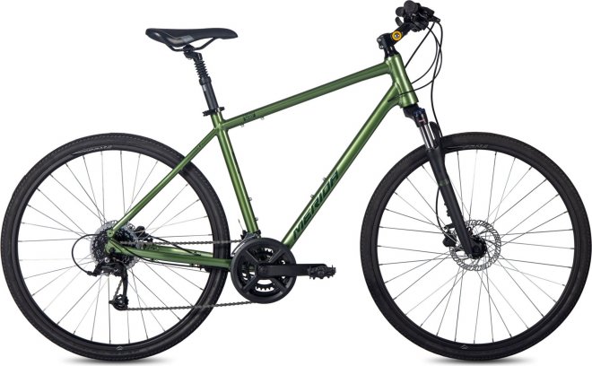 Велосипед Merida Crossway 50 (2023) Matte Fog Green/Dark Green