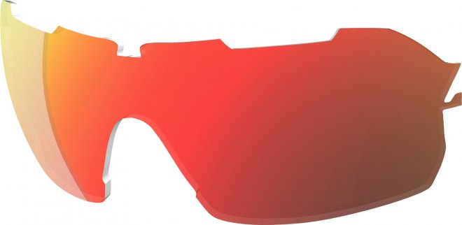 Линза для очков Scott Spur Lens, красно-жёлтая Red Chrome