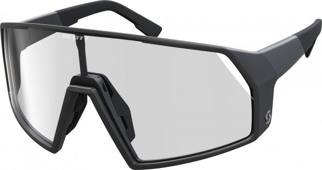 Очки спортивные Scott Pro Shield Sunglasses, чёрные с прозрачной линзой Black/Clear