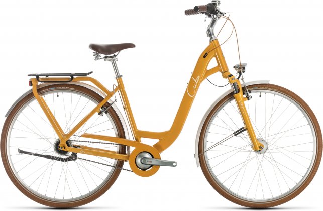 Велосипед Cube Ella Cruise (2020) Yellow/White