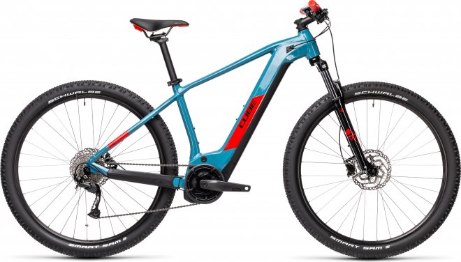 Велосипед Cube Reaction Hybrid Performance 625 29 (2021) Blue/Red