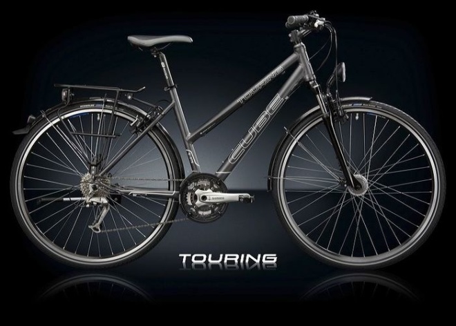 Городской велосипед Cube Touring Grey GTS/LDS