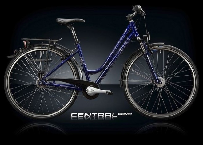 Городской велосипед Cube Central Comp LDS