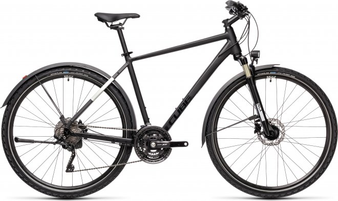 Велосипед Cube Nature EXC Allroad (2021) Black/Grey