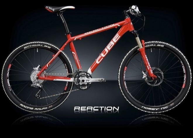 Горный велосипед Cube Reaction K24 Red