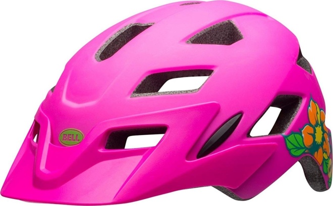 Шлем подростковый Bell Sidetrack Youth MIPS, розовый Pink