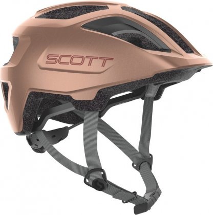 Шлем подростковый Scott Spunto Plus Junior (CE) Helmet, оранжево-розовый Crystal Pink