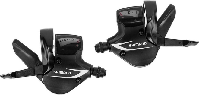 Комплект манеток Shimano Acera SL-M360, с тросами и оплётками
