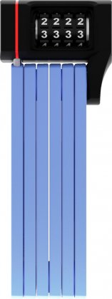 Замок складной сегментный кодовый ABUS uGrip Bordo™ 5700C/80 SH, светло-синий Blue