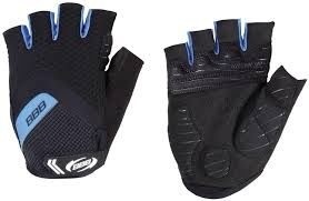 Перчатки без пальцев BBB HighComfort Gel, чёрно-синие