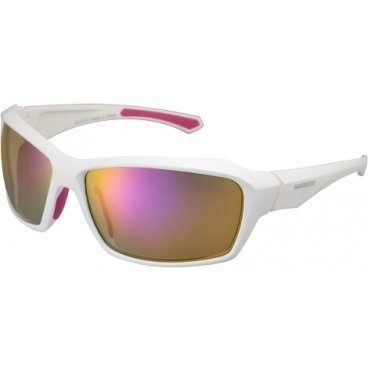 Очки спортивные Shimano CE-S22X, бело-розовые