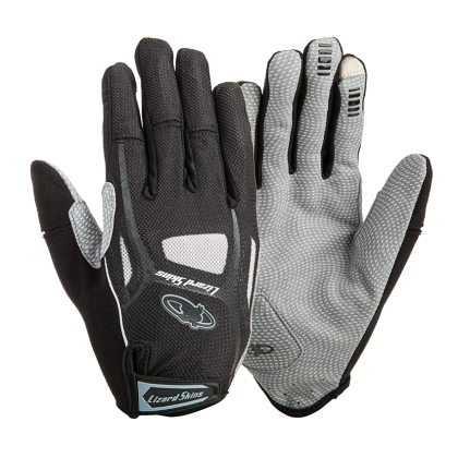 Перчатки с длинными пальцами Lizard Skins Monitor 1.0, чёрные Black