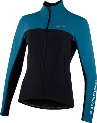 Куртка женская Nalini New Road Lady Jkt, чёрно-синяя 4220