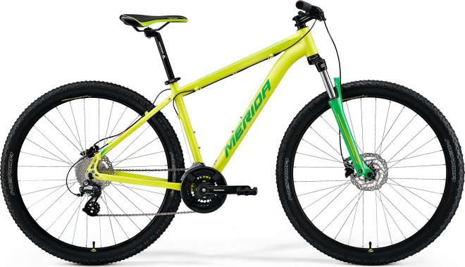 Велосипед Merida Big.Nine 15 (2021) Silk Lime/Green