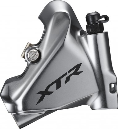 Калипер гидравлический задний Shimano XTR BR-M9110, колодки K05Ti-RX