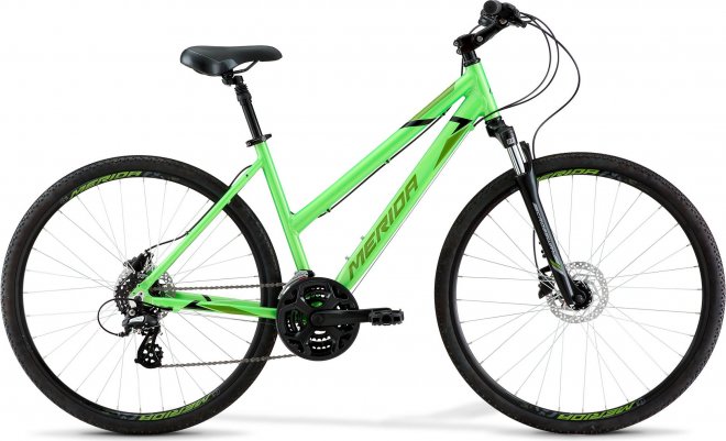 Велосипед Merida Crossway L 10-D (2021) Green/Black/Green