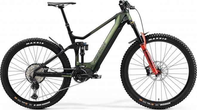 Велосипед Merida eOne-Sixty 8000 (2021) Matte Green/Black