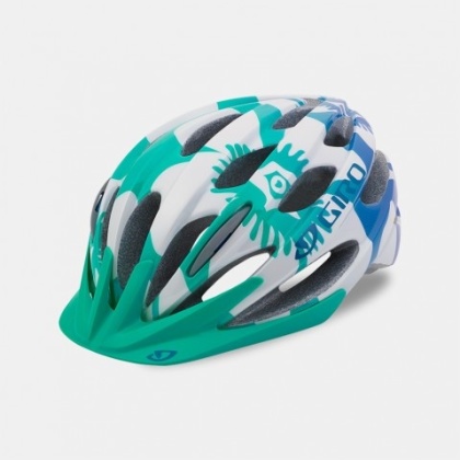 Шлем детский Giro Raze, бело-бирюзово-синий