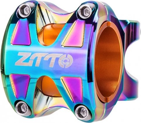 Вынос руля ZTTO MTB 35mm Stem CNC 35mm 31.8mm, цвет масляного пятна Oil Slick