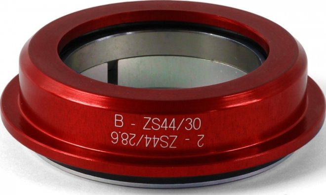 Нижняя часть рулевой колонки Hope Bottom Cup Assembly Type B Integral ZS44/30 (43.95), красная Red