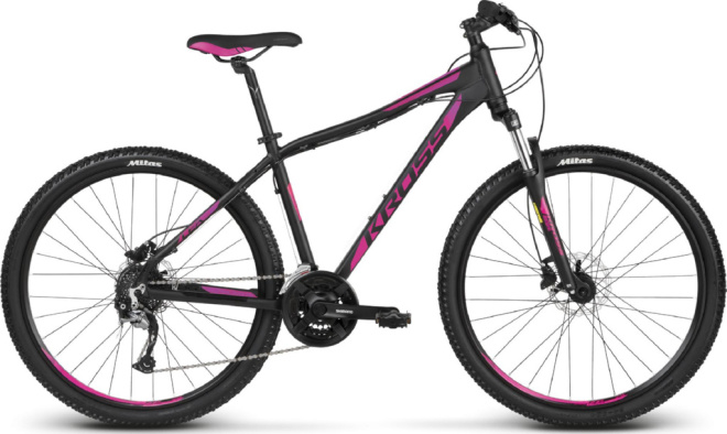 Велосипед Kross Lea 6.0 (2018) Black/Pink