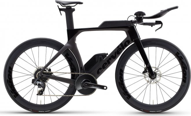 Велосипед Cervelo P-Series Force eTAP AXS 1 Disc (2021) Carbon Black