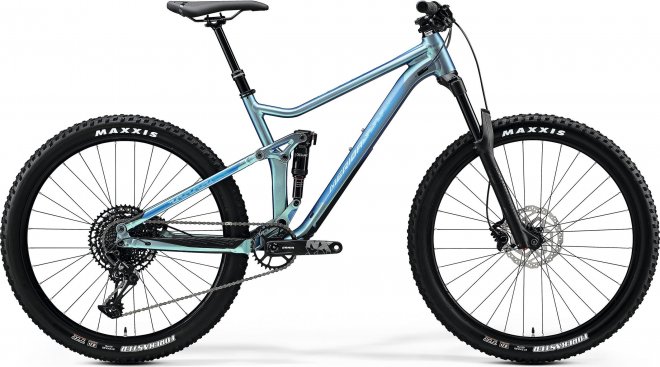 Велосипед Merida One-Twenty 7.600 (2020) Silk Sparkling Blue/Blue