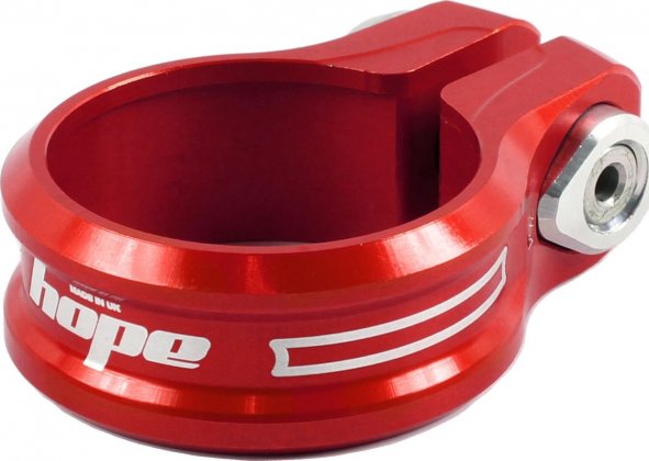 Хомут для подседельного штыря Hope Seat Clamp Bolt, диаметр 36.4 мм, красный Red