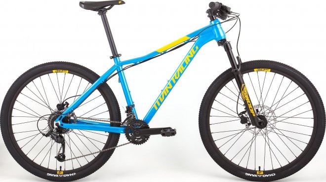 Велосипед Titan Racing Rogue Calypso Alpine (2024) Anodised Blue