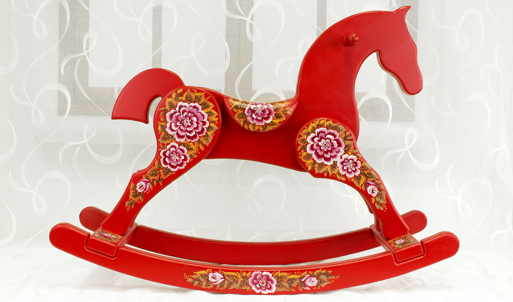 Деревянная Лошадка Качалка Для Детей Купить Элефант