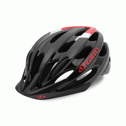 Шлем Giro Revel, чёрно-красно-белый