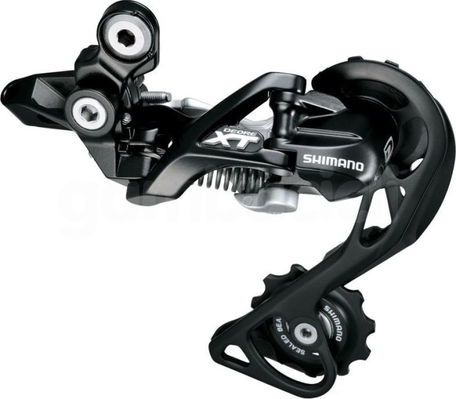 Переключатель скоростей задний Shimano Deore XT RD-M781-GS, чёрный Black