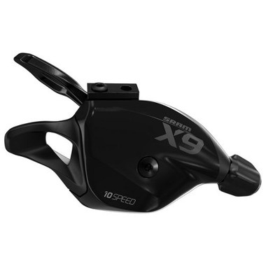 Манетка правая SRAM X9 Trigger, 10 скоростей, с тросом, чёрно-серая