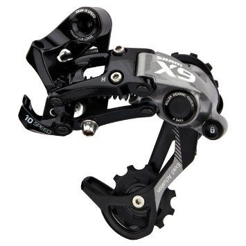 Переключатель скоростей задний SRAM X9 Type 2, длинная лапка, 10 скоростей, серый