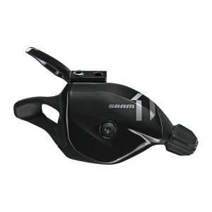 Манетка правая SRAM X1 Trigger Discrete Clamp, 11 скоростей, с тросом, чёрно-серая Black/Grey