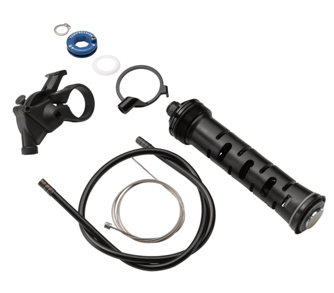 Комплект запчастей для амортизационной вилки RockShox Remote Upgrade Kit - Motion Control DNA - Tora&Recon Silver