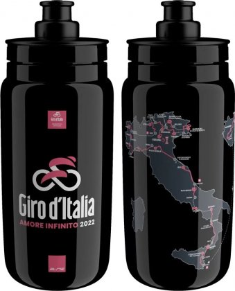 Фляга Elite Fly Giro d'Italia 2022, 550 мл, чёрная Giro d'Italia Black 2022