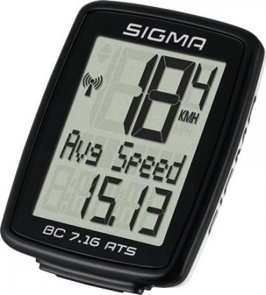 Велокомпьютер беспроводной Sigma Sport Topline BC 7.16 ATS