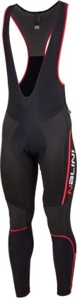 Рейтузы с лямками Nalini Pro Authentic Wind Tight Serie 2M, чёрные