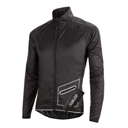 Куртка Nalini Light Packable Wind Jkt, чёрная 4000
